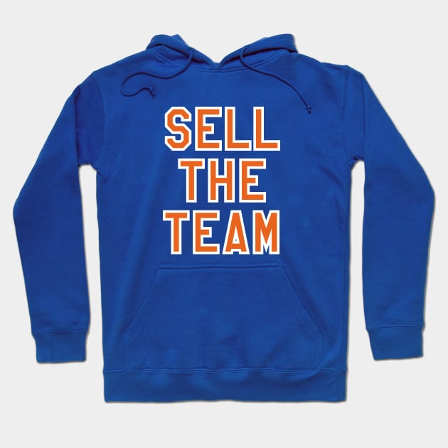 NY Sell The Team - Blue Hoodie by KFig21